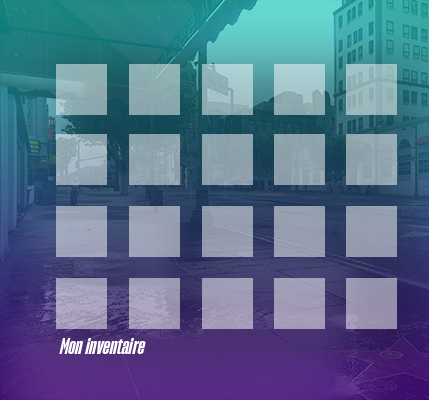 Aperçu inventaire LightLand